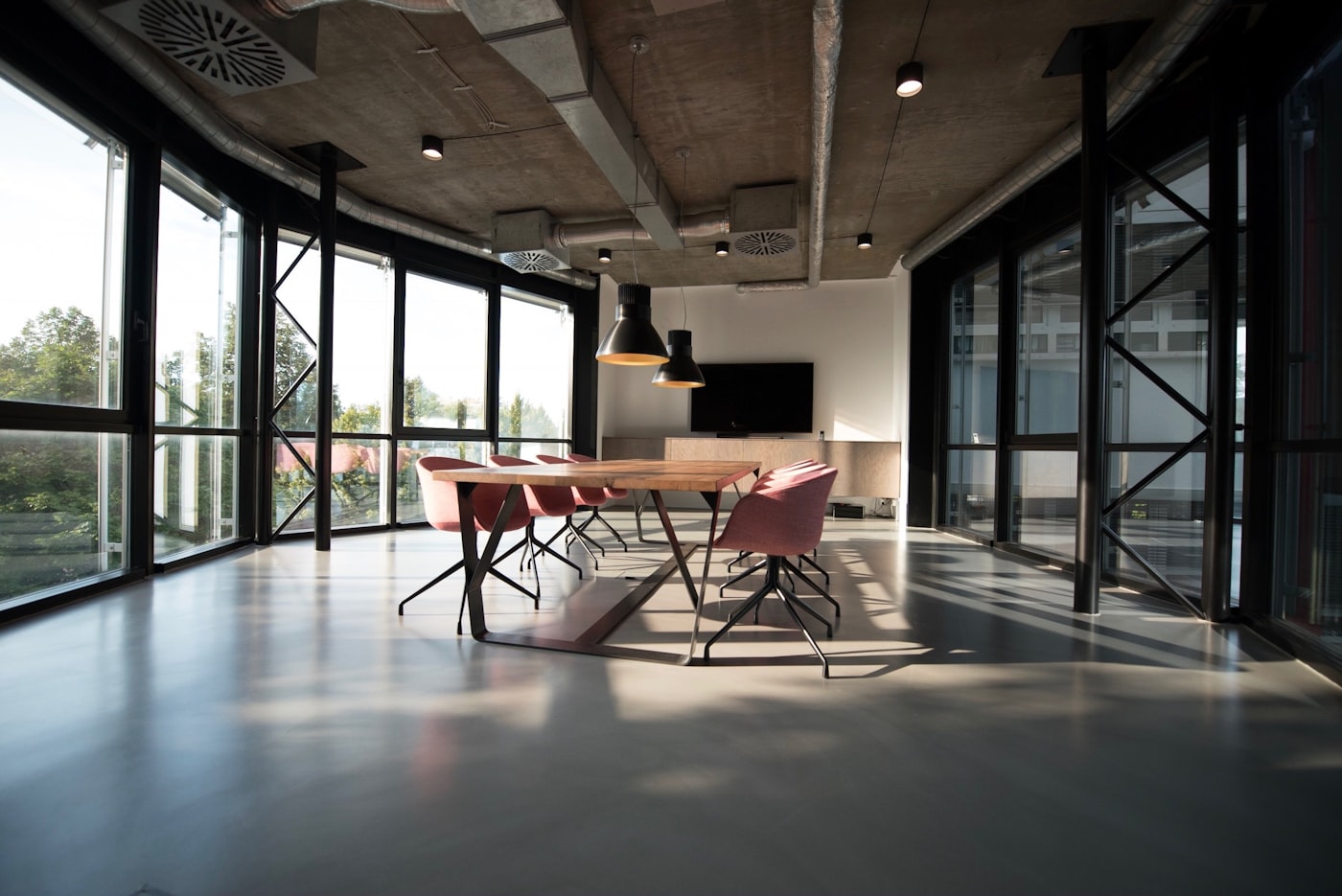 Bureaux avant intervention